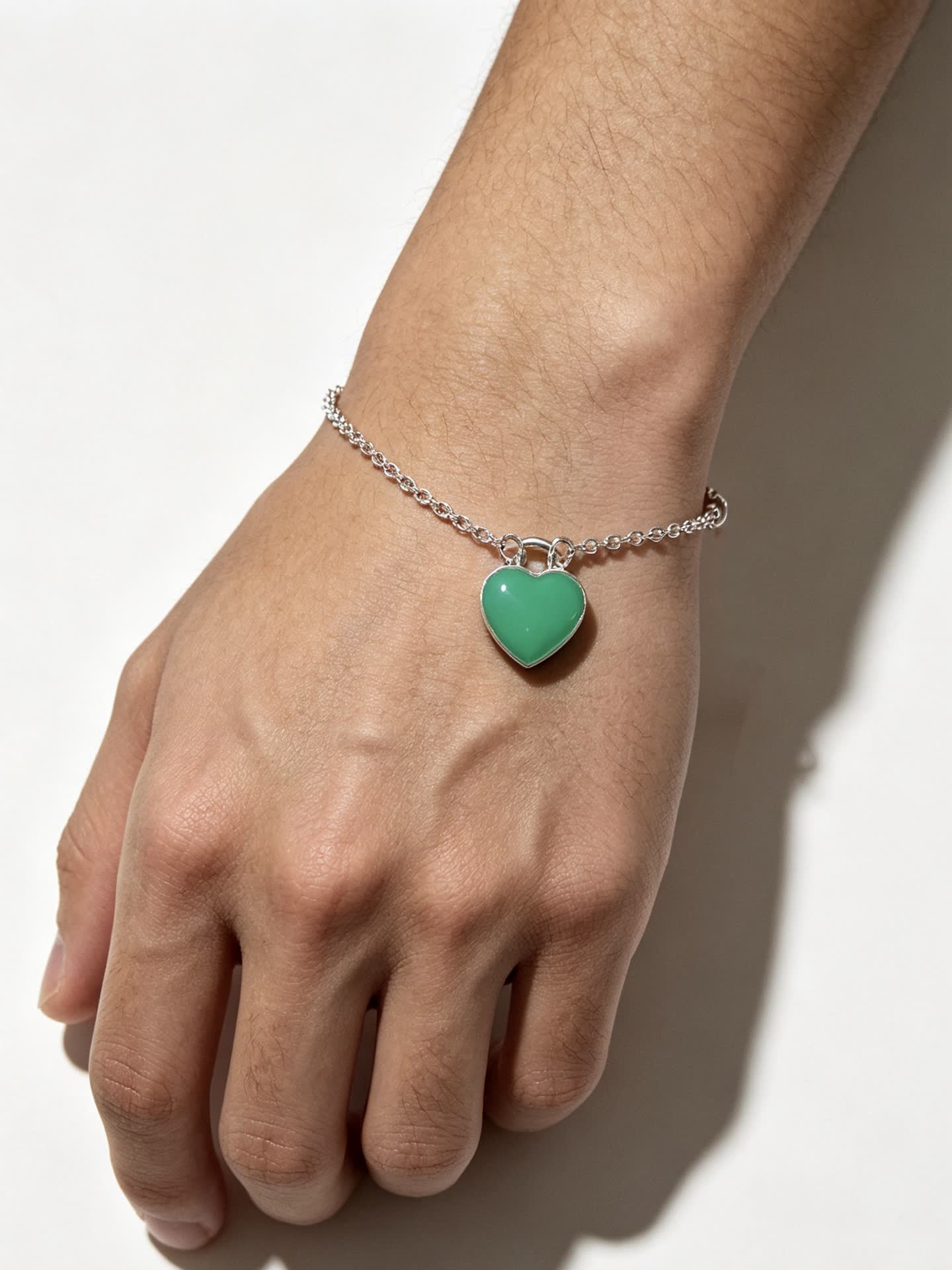 Tiffany & Co. Heart Charm Bracelet